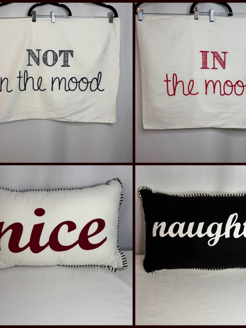 Cute & Fun Pillow Cases & Throw Pillow, NWOT